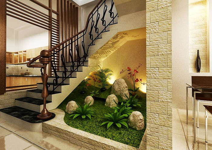 tieu canh cau thang hien dai